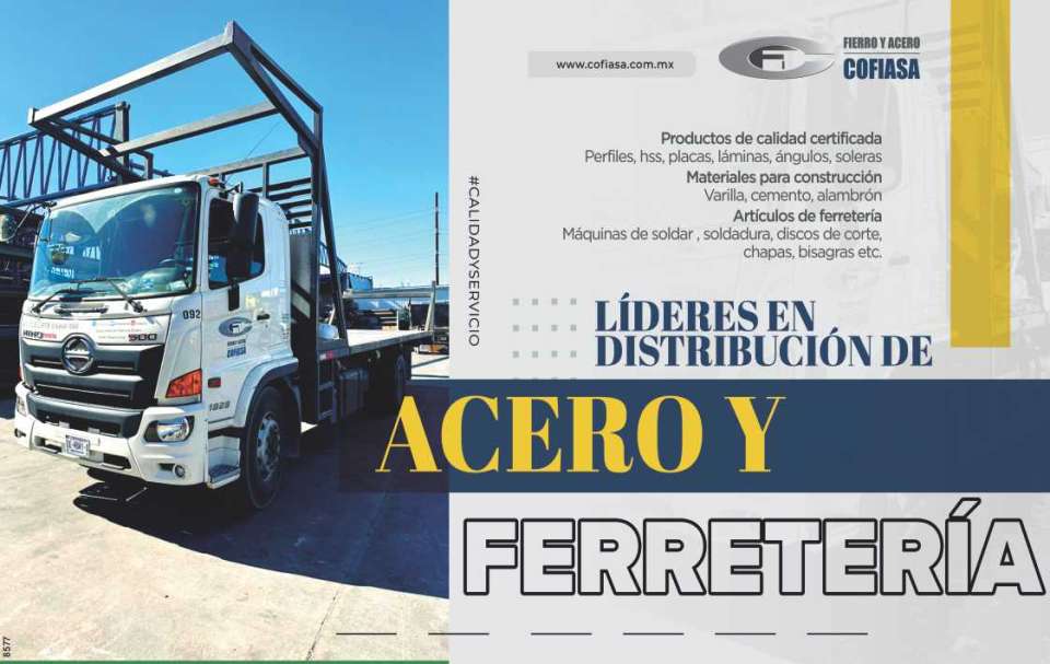 Cofiasa Fierro y Acero Lideres en Distribucion de Acero y Ferreteria. Productos de Calidad Certificada. Materiales para Construccion. Articulos de Ferreteria. #calidadyservicio